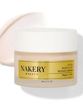 Nakery Beauty Night Lift Repair Cream - full size 2fl oz